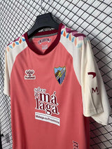 Malaga 2026/27 Away Jersey – White/Pink