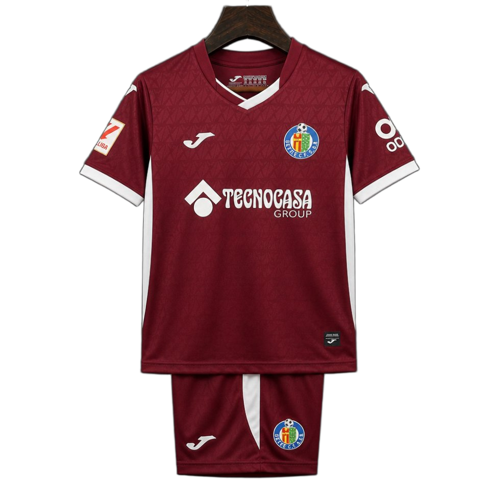 Getafe 2026 Away Jersey – Kids – Wine