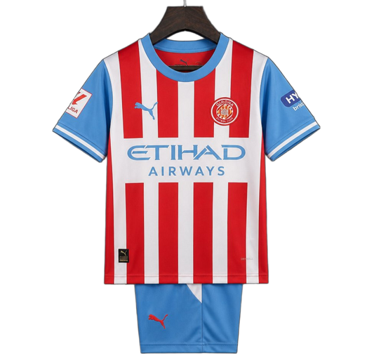 Girona 2026/27 Home Jersey – Kids