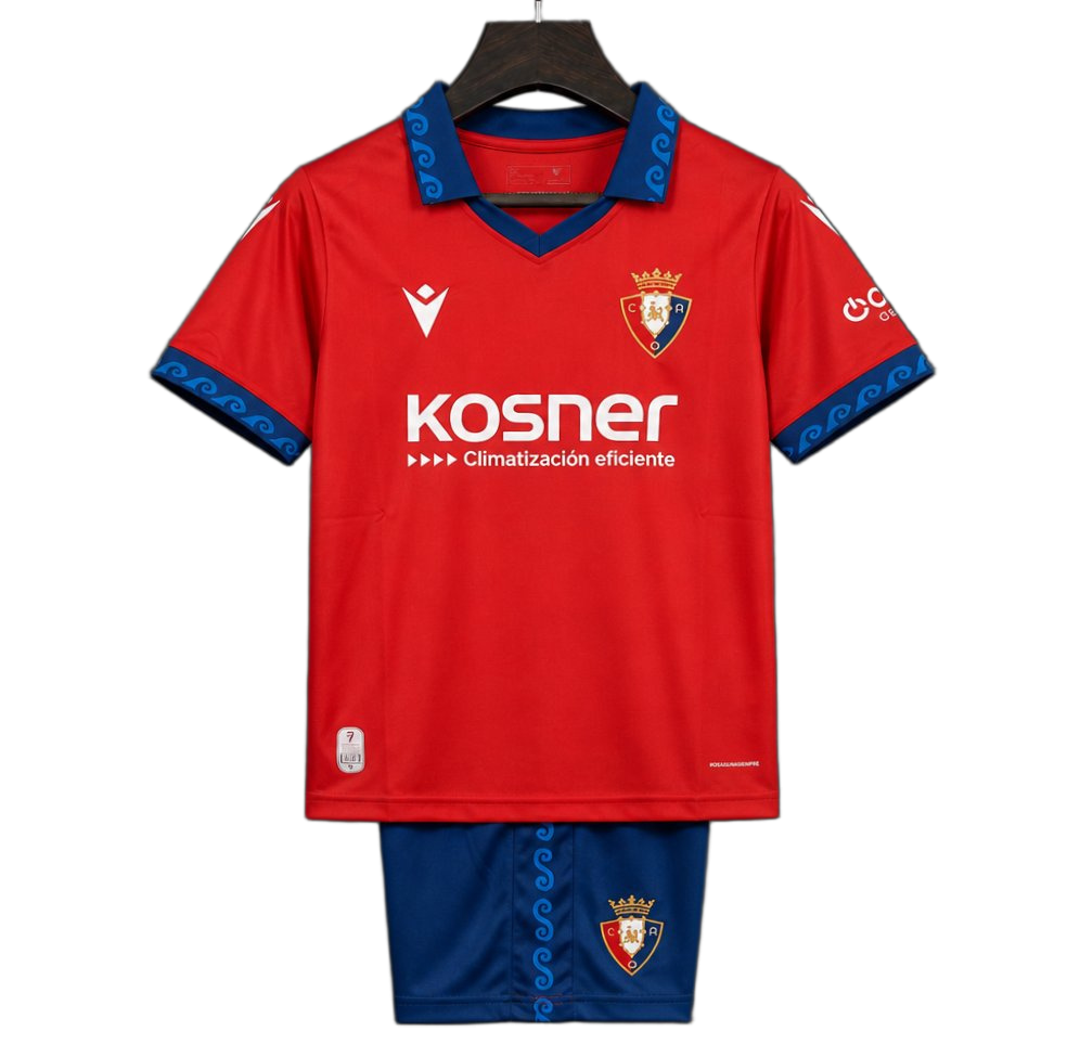 CA Osasuna 2026/27 Home Jersey – Kids