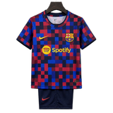 FC Barcelona 2026/27 Pre – Match Kids Kit – Player Version