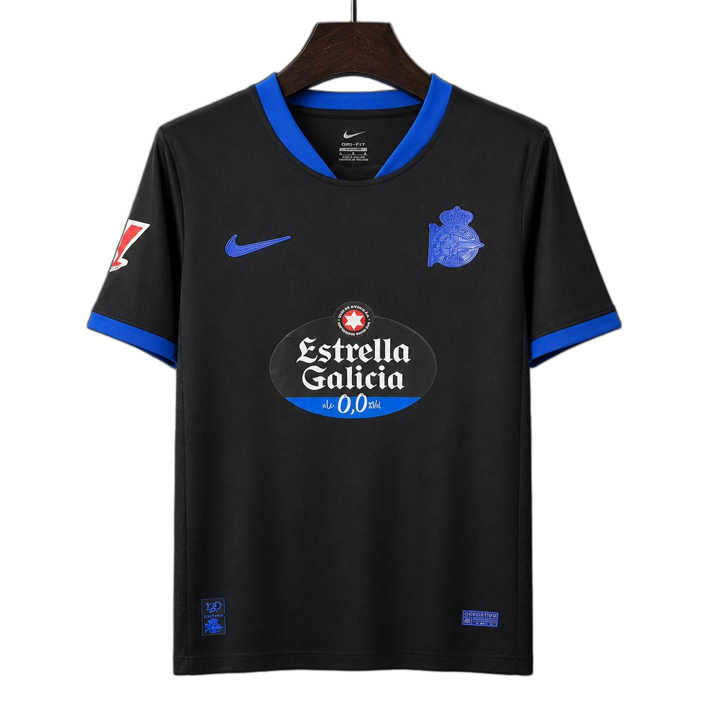 Deportivo La Coruna 2026/27 Away Jersey – Black