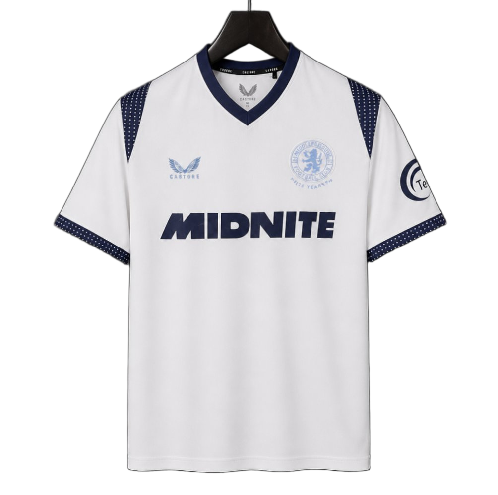 Middlesbrough 2026/27 Away Jersey – White
