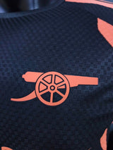 Arsenal 2026/27 Training Jersey – Black/Orange – Black Base