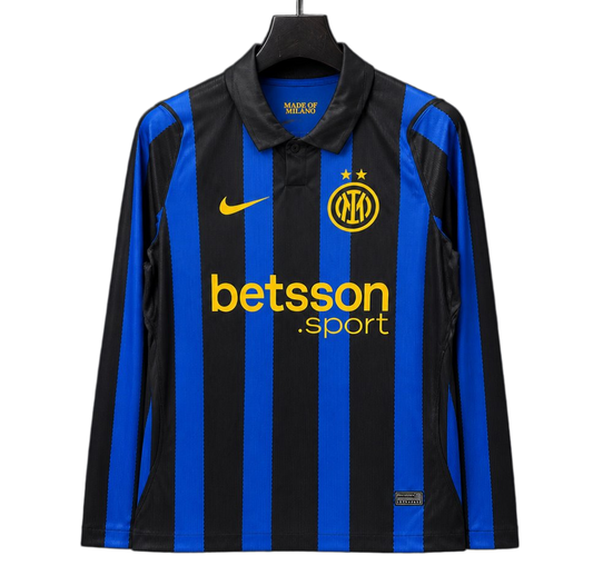 Inter Milan 2026/27 Home Jersey – Long Sleeve
