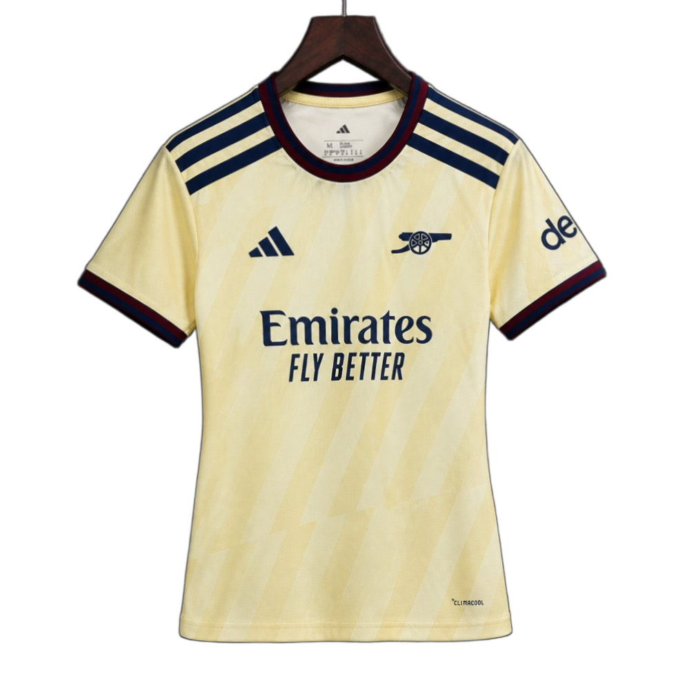 Arsenal 2026/27 Third Jersey – Women's – Yellow