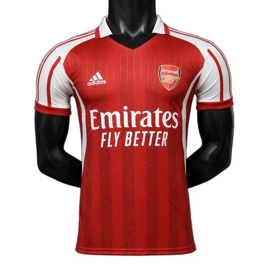 Arsenal 2026/27 Jersey – Player Version – White/Red – Vintage Design