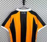 Hull City 2026/27 Home Jersey – Narrow Amber/Black Stripes