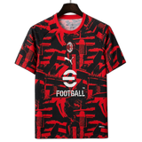 AC Milan 2026/27 Pre – Match Training Top – Player Version – Black/Red