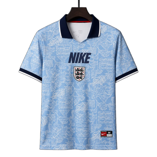 England 2026 Jersey – Special Edition – Blue – Light Graphic Pattern