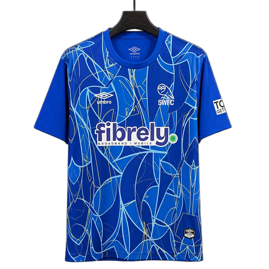 Sheffield Wednesday 2026/27 Home Jersey – Blue – Abstract Pattern