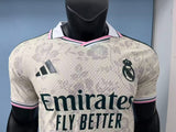 Real Madrid 2026/27 Jersey – Player Version – Special Edition – Cream Floral Pattern