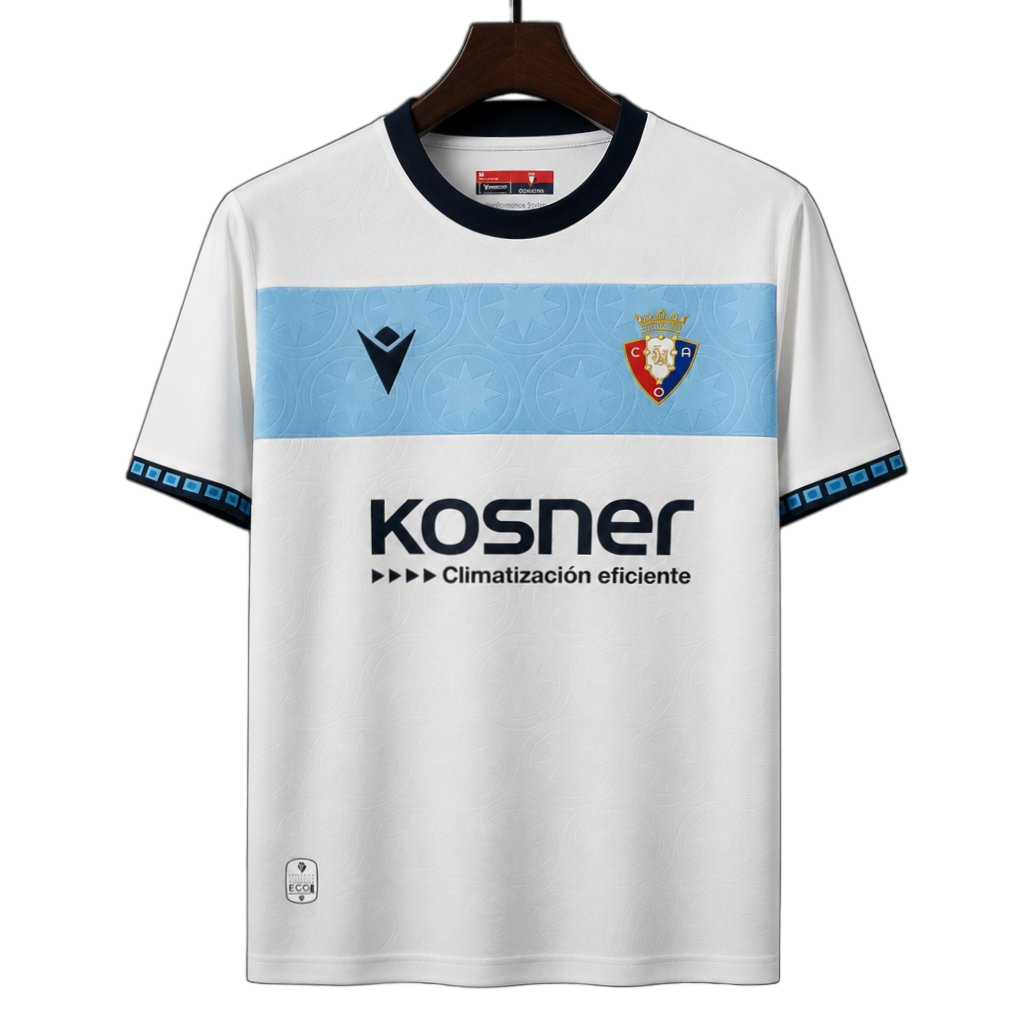 CA Osasuna 2026/27 Away Jersey – White – Cream