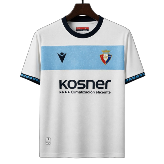 CA Osasuna 2026/27 Away Jersey – White – Cream