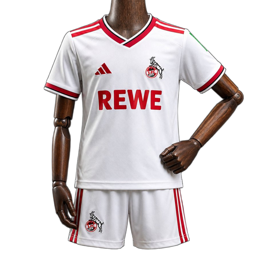 Koln 2026/27 Home Jersey – Kids – White