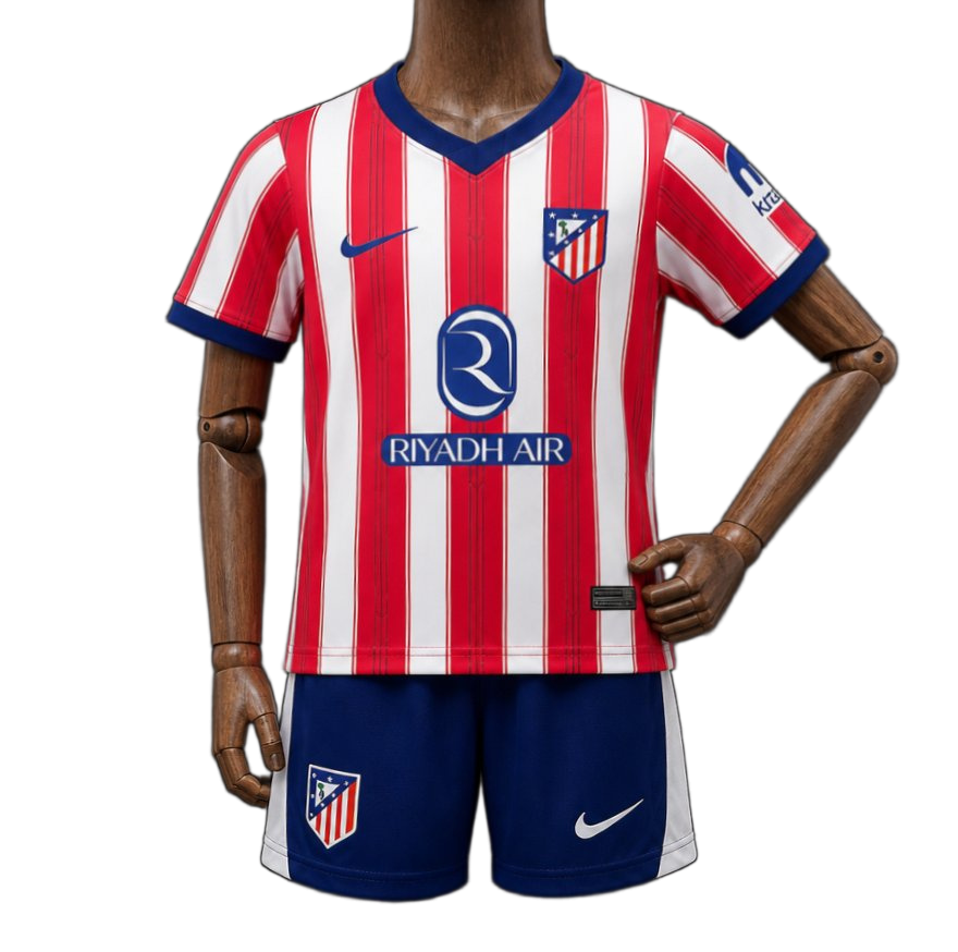 Atlético Madrid 2026/27 Home Jersey – Kids