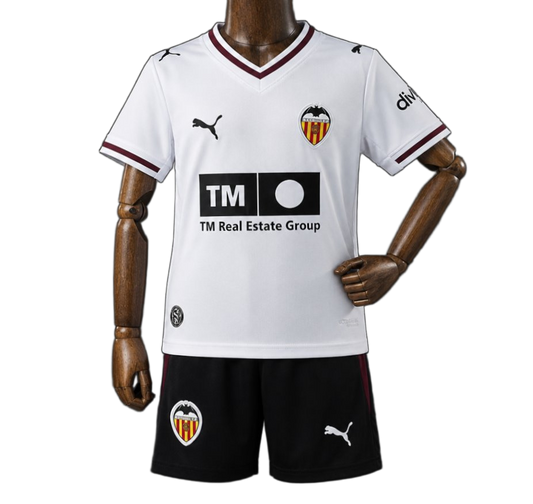 Valencia 2026/27 Home Jersey – Kids