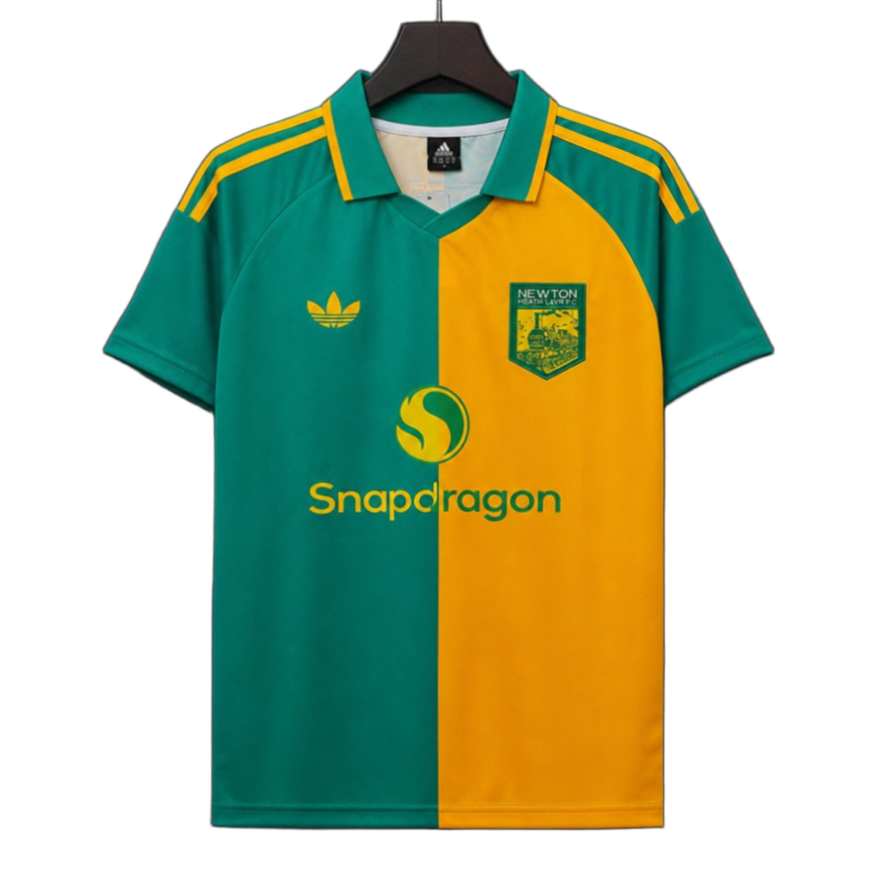Manchester United 2026/27 Fourth Jersey – Special Edition – Green/Yellow