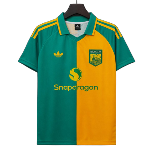 Manchester United 2026/27 Fourth Jersey – Special Edition – Green/Yellow