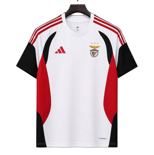 Benfica 2026/27 Training Jersey – White/Black/Red