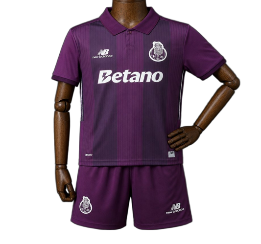 Porto 2026/27 Away Kids Kit – Purple