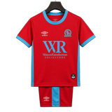 Blackburn Rovers 2026/27 Away Jersey – Kids – Red