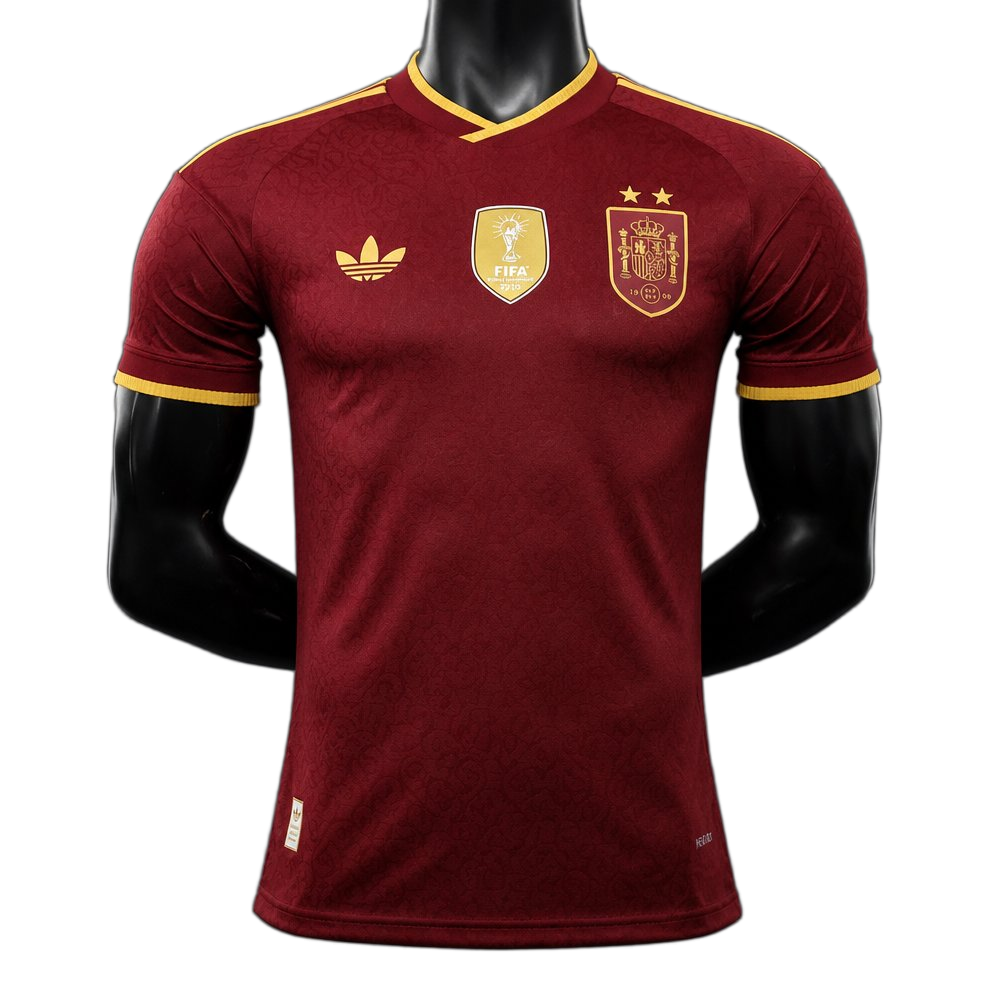 Spain 2026/27 Third Jersey – Player Version – Burgundy