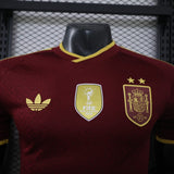 Spain 2026/27 Third Jersey – Player Version – Burgundy