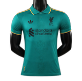 Liverpool 2026/27 Jersey – Player Version – Green/Gold – Trim Casual Retro