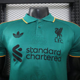 Liverpool 2026/27 Jersey – Player Version – Green/Gold – Trim Casual Retro