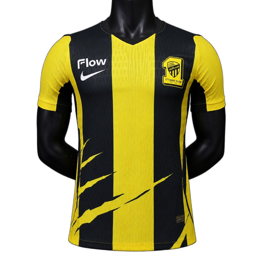 Al – ittihad 2026/27 Home Jersey – Player Version – Black/Yellow