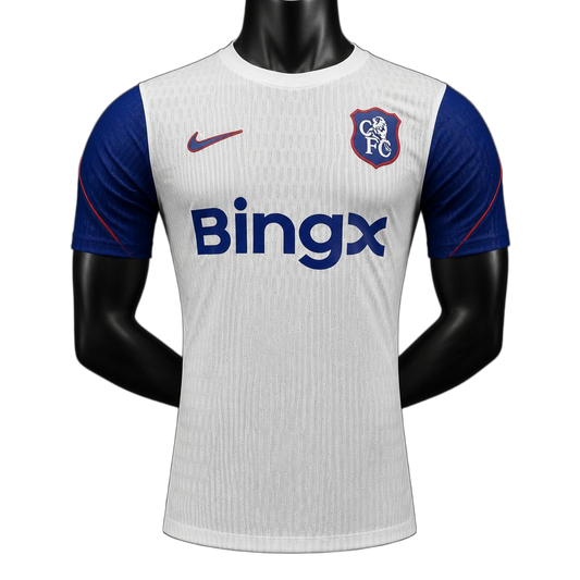 Chelsea 2026/27 Away Jersey – Player Version – White/Blue