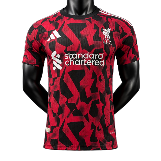 Liverpool 2026/27 Pre – Match Training Top – Player Version – Black/Red