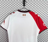 Eibar 2026/27 Home Jersey – White/Red – Diagonal Split