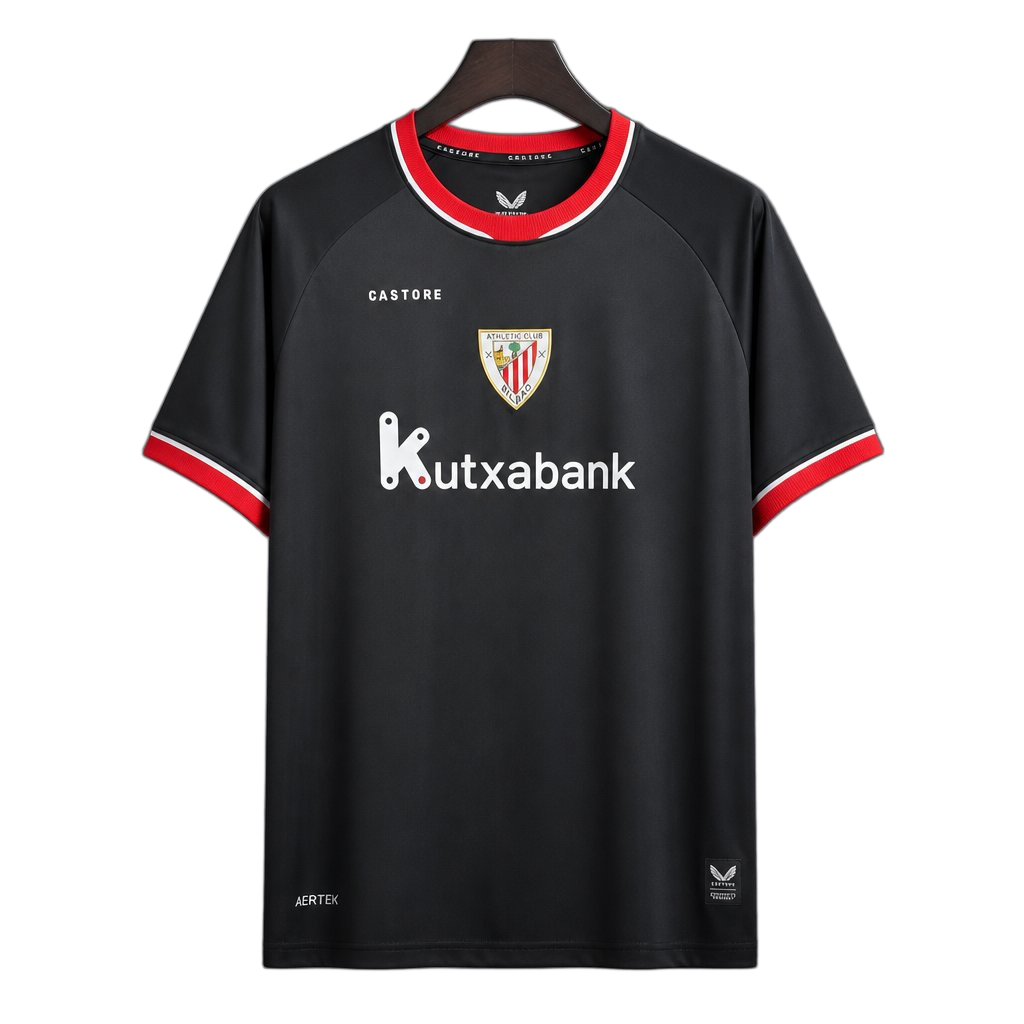 Athletic Bilbao 2026/27 Away Jersey – Black