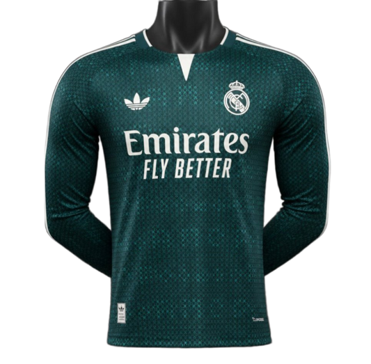Real Madrid 2026/27 Away Jersey – Player Version – Long Sleeve
