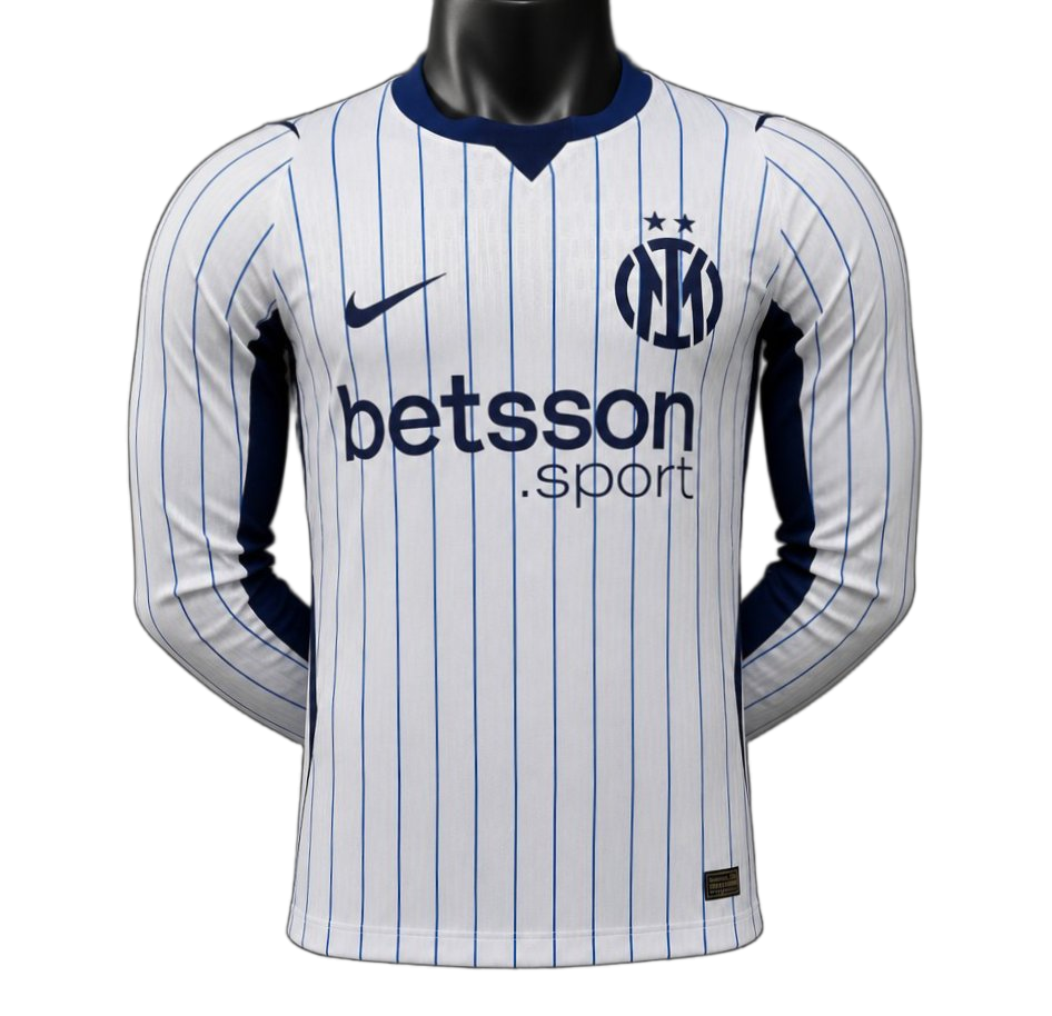 Inter Milan 2026/27 Away Jersey – Player Version – Long Sleeve