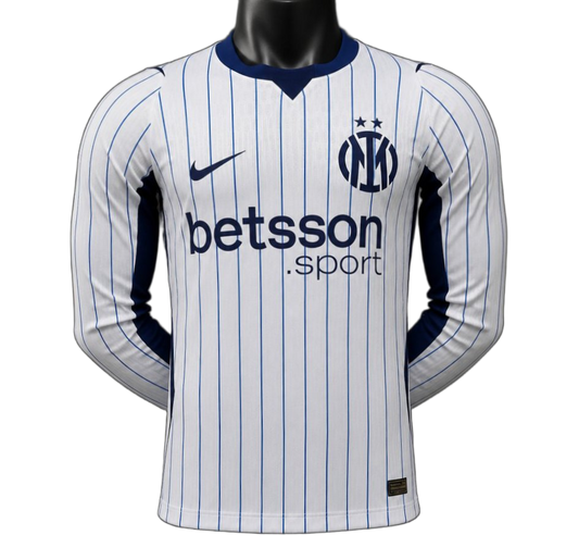 Inter Milan 2026/27 Away Jersey – Player Version – Long Sleeve