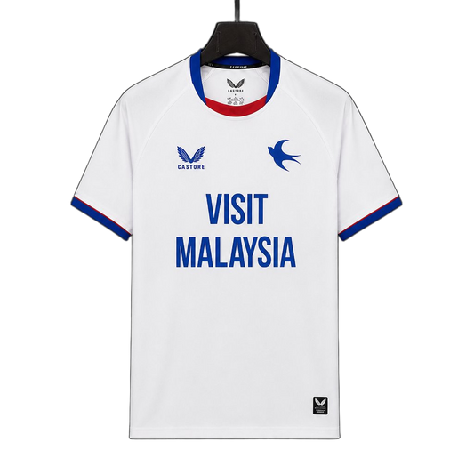 Cardiff City 2026/27 Away Jersey – White