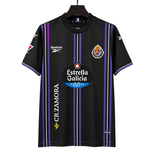 Real Valladolid 2026/27 Away Jersey – Black – Pueple