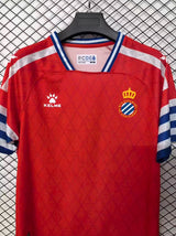 Espanyol 2026/27 Away Jersey – White/Red/Blue – Stripe
