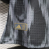 Juventus 2026/27 Third Jersey – Player Version – Black/Gold – Flame Pattern