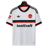 Nurnberg 2026/27 Away Jersey – White/Black/Red – Stripe