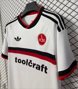 Nurnberg 2026/27 Away Jersey – White/Black/Red – Stripe