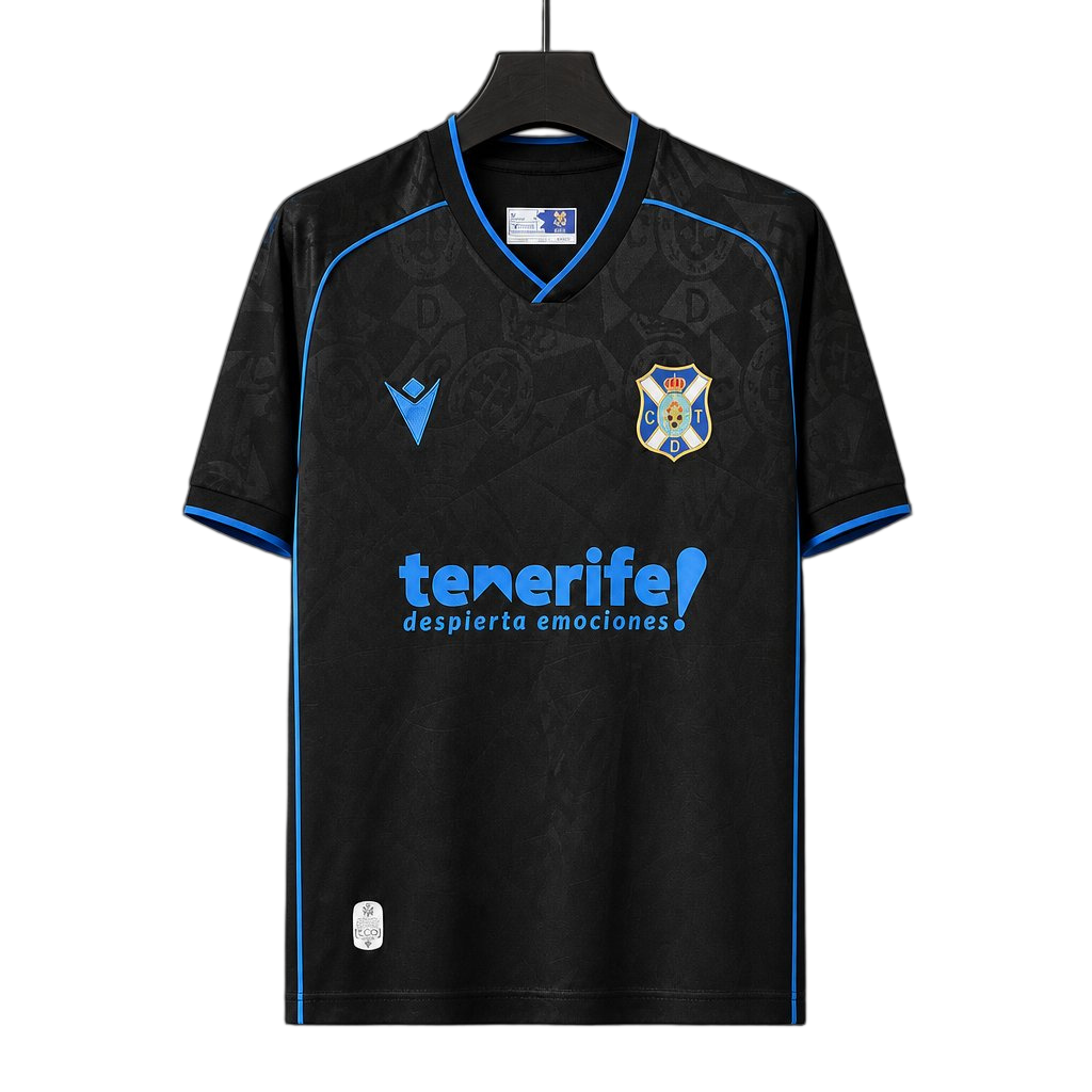 Tenerife 2026/27 Away Jersey – Black