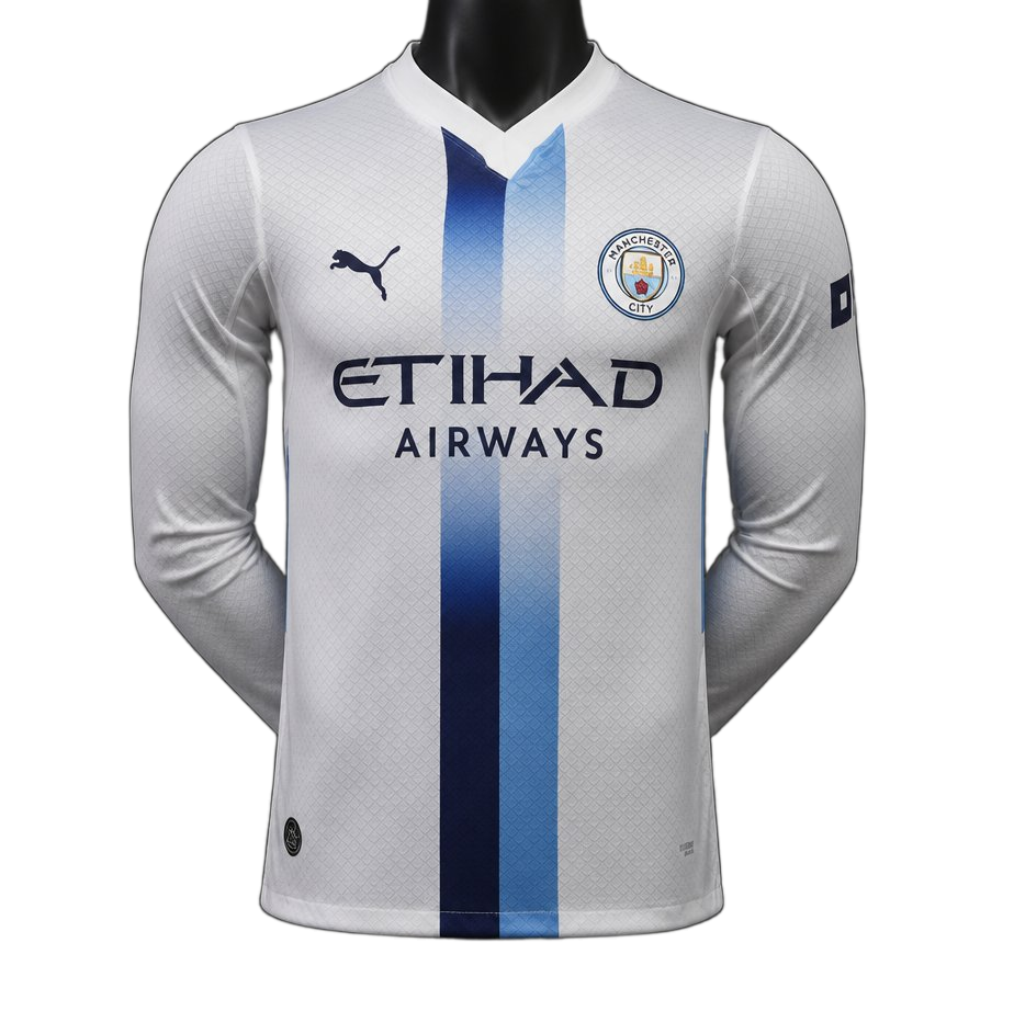 Manchester City 2026/27 Away Jersey – Player Version – Long Sleeve