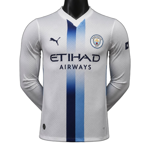 Manchester City 2026/27 Away Jersey – Player Version – Long Sleeve