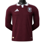 Aston Villa 2026/27 Home Jersey – Player Version – Long Sleeve