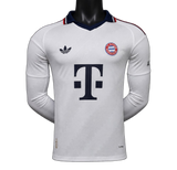 Bayern Munich 2026/27 Away Jersey – Player Version – Long Sleeve – White