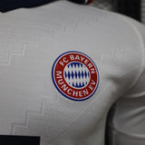 Bayern Munich 2026/27 Away Jersey – Player Version – Long Sleeve – White